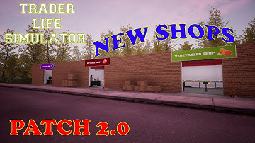 Trader Life Simulator Ep 8     Patch 2 0 is already here, what is in store in the patch, come and se