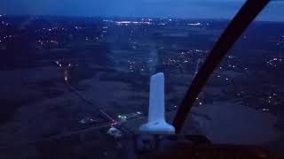 Time lapse Helicopter Flight Brookfield to East Troy WI