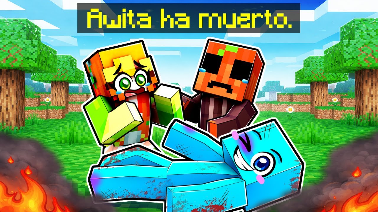El DÍA que AWITA MURIÓ en Minecraft!