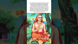 The Monk Who Changed India Before 32 Adi Shankaracharya