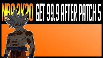 NBA 2K20 New! 99.9 Overall Method After Patch 1.05.