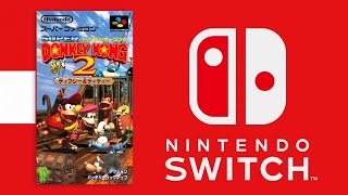 【Switch版】SFC スーパードンキーコング2 で あそぶ【実況】【Nintendo Switch Online】