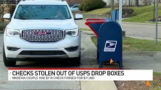 Thieves target USPS dropboxes, cash in thousands of dollars in forged checks