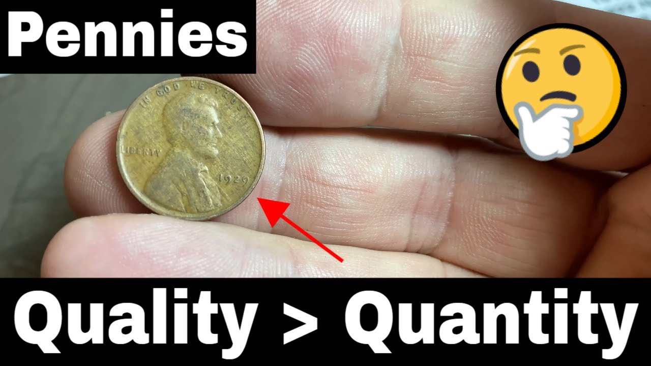 Old Pennies Found - Penny Hunt and Fill 178