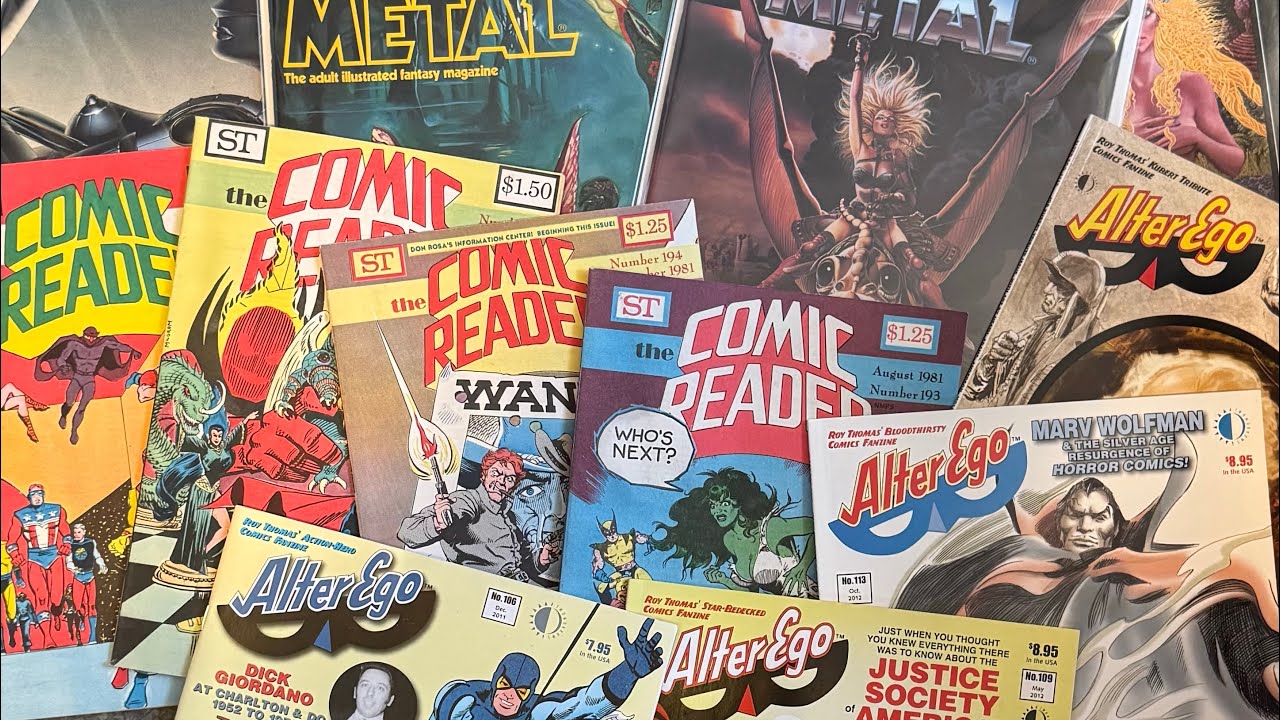 Awesome Score On Some Classic Magazines!