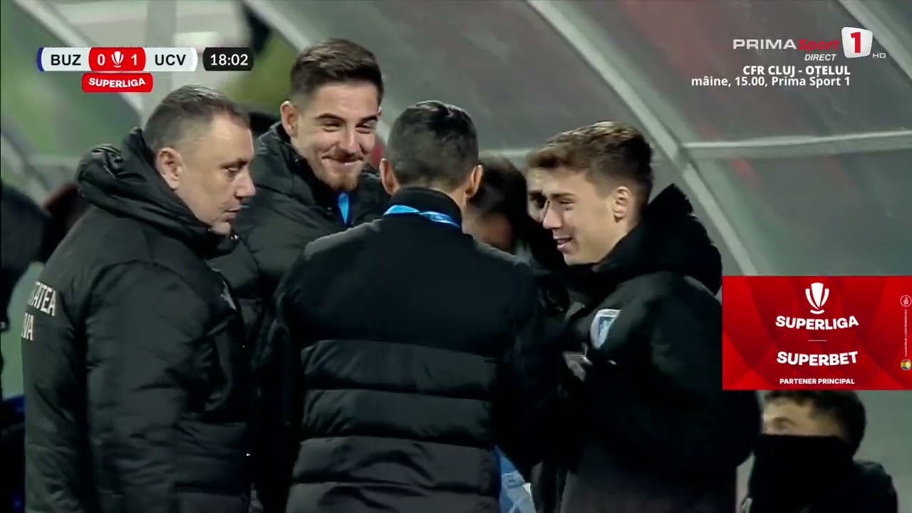 Gloria Buzău 0-2 Universitatea Craiova