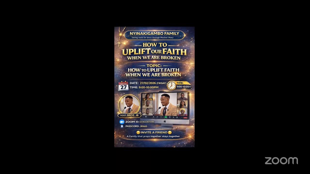 Lenten reflection and holy family prayers