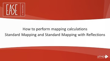 How to perform mapping calculations with Standard Mapping and Standard Mapping with Reflections