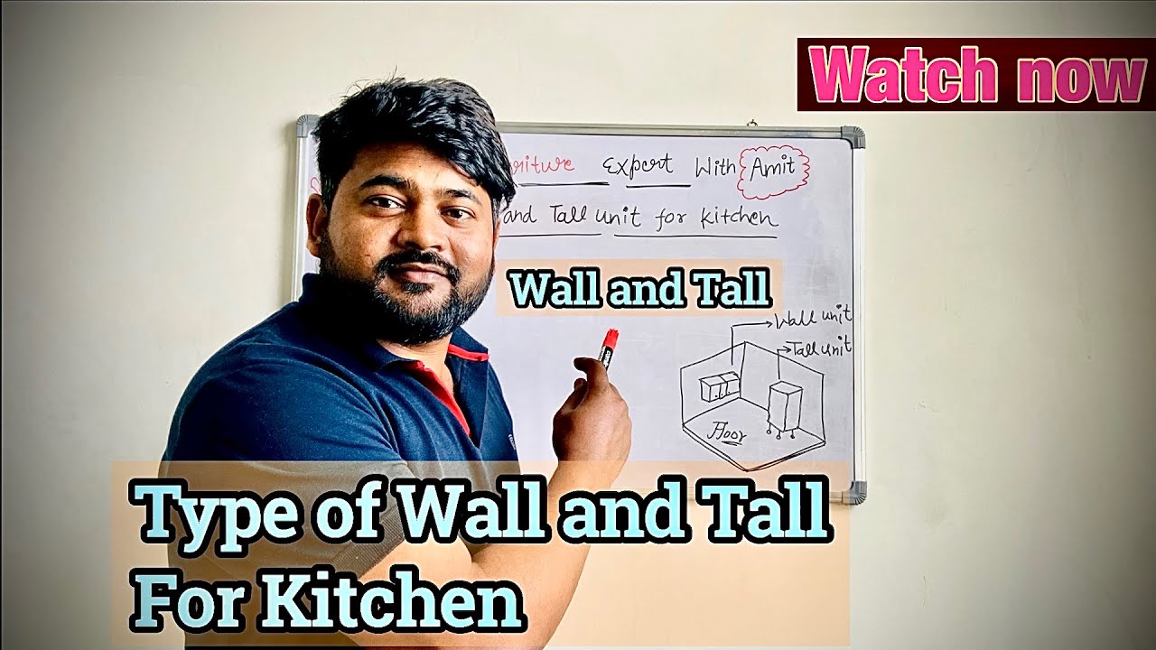 Kitchen wall and tall unit 