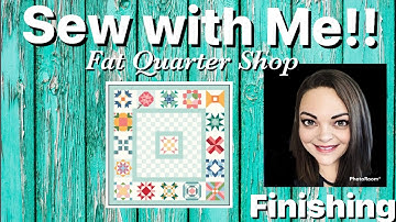 Sew with me! 2025 RDB Block Challenge - Finishing 2