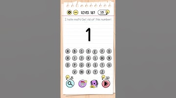 Brain test game level 187 #games