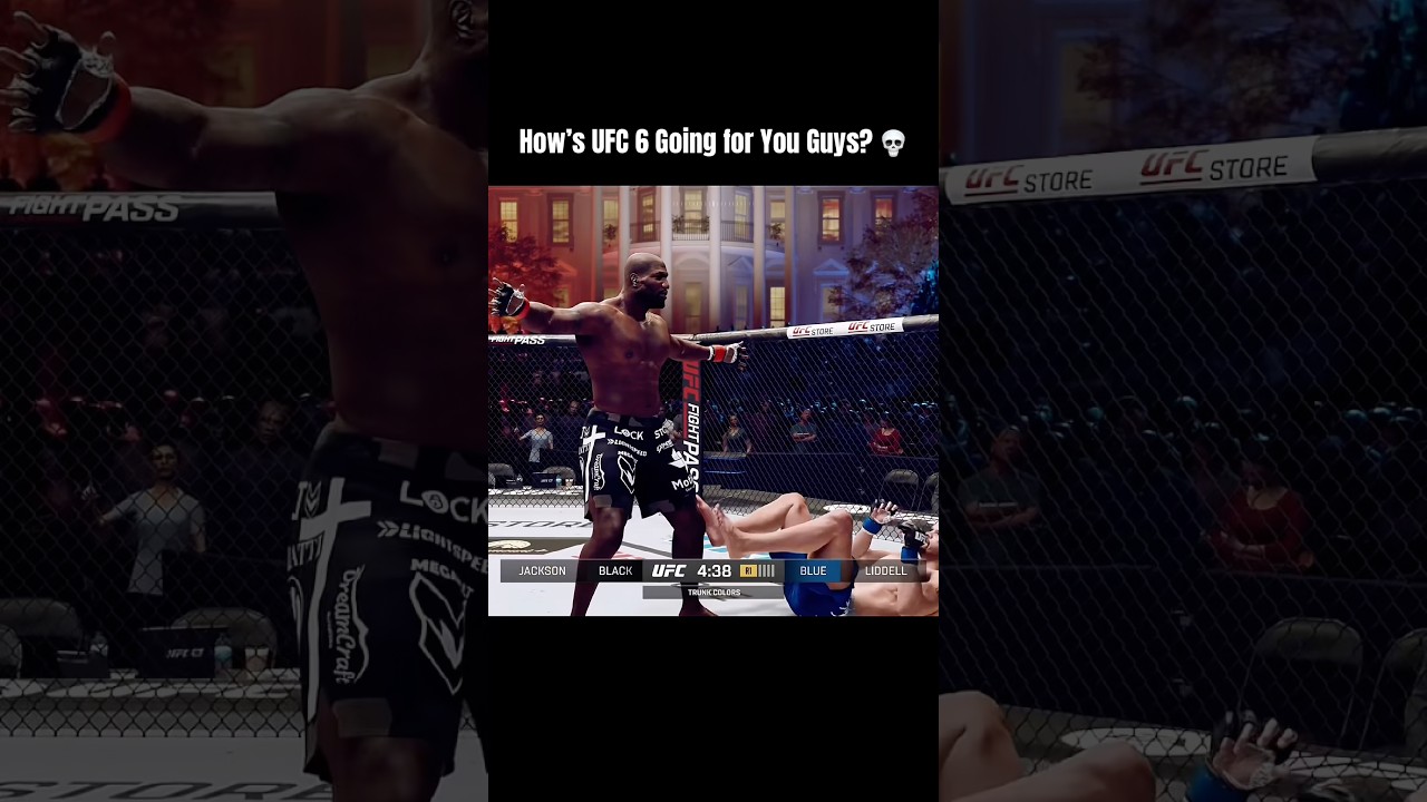 How’s UFC 6 going for you guys? 💀 #ufc6 #ufc #whitehouse #knockout #gaming #fyp