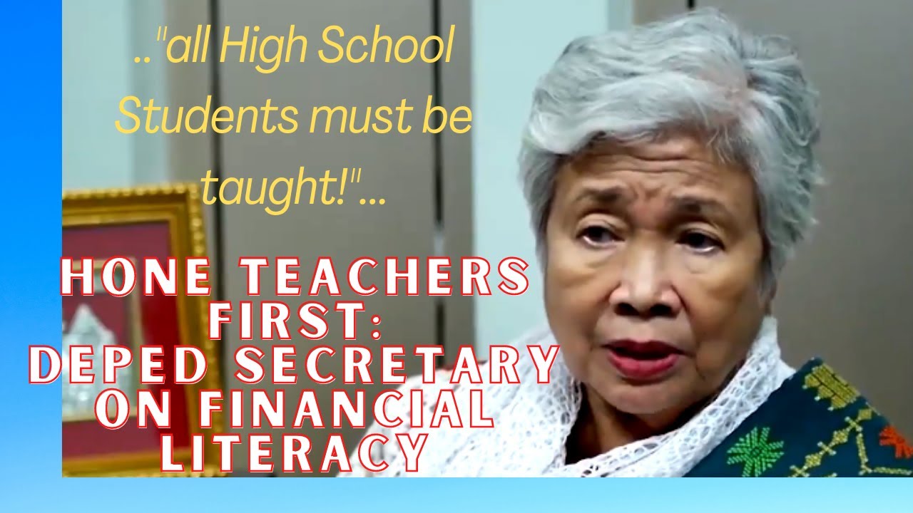 ⁣MAHALAGA NGA BA?? SEC BRIONES ON FINANCIAL LITERACY TO TEACHERS AND STUDENTS! | Wealthy Juan