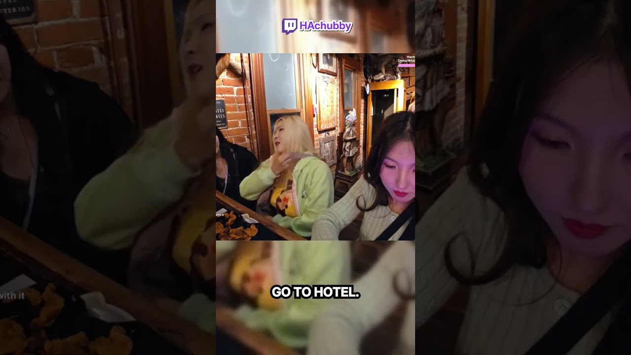 Hachu tries eating bull testicles on stream | 