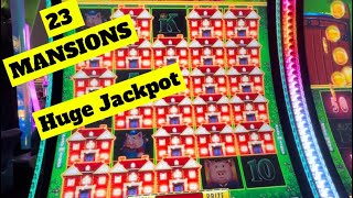 SUPER MANSION FEATURE HIGH LIMIT Massive Jackpot on Huff & Even More Puff 💨 23 Mansions