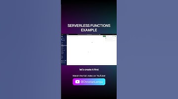 Serverless Functions example