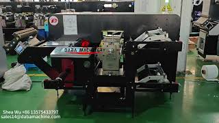 High speed slitting and rewinding machine with friction shaft to slit aluminum foil