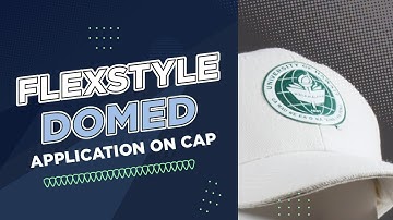Application on Caps: Flexstyle Domed