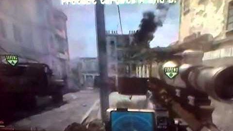 Across map MW3 throwing knife ep1