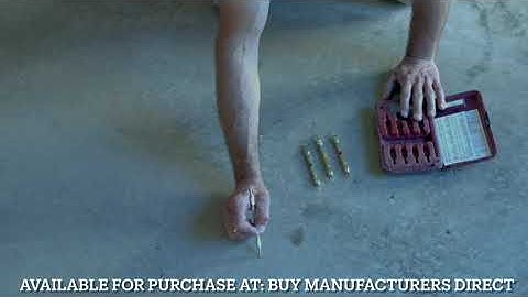 Moh’s Hardness Kit Demo