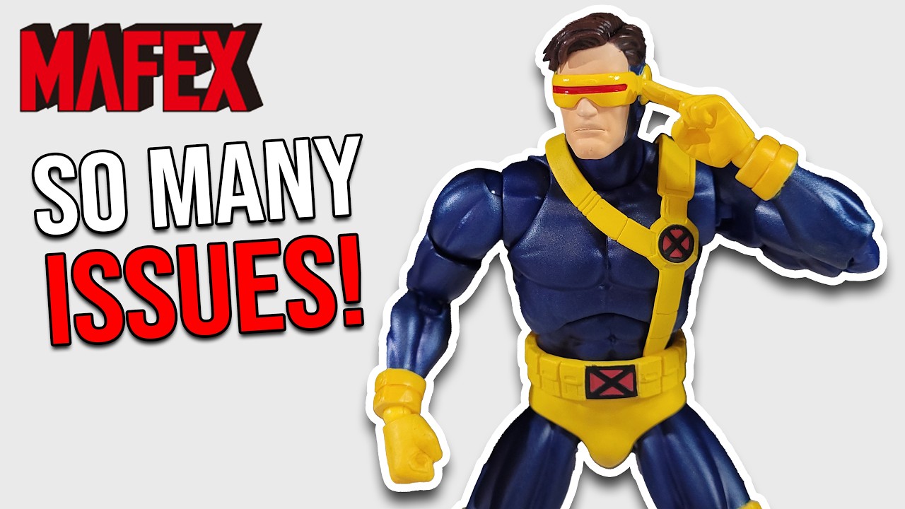Mafex CYCLOPS (2025 Reissue) X-Men Action Figure Review! - YouTube