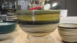 How I Spiral Glaze & A Kiln Opening 140517