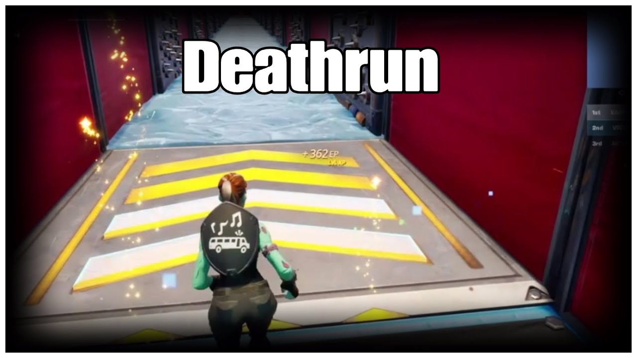 150 lvl Default Deathrun (uncut)- Fortnite - YouTube