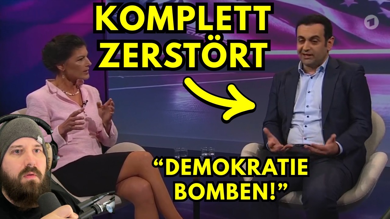 WAGENKNECHT nimmt FDPler zum IRAN komplett auseinander! - Reaction auf Maischberger