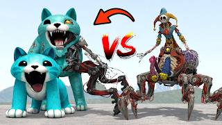 NEW CANDY CAT FAMILY VS THE PROTOTYPE POPPY PLAYTIME CHAPTER 6 in Garry's Mod