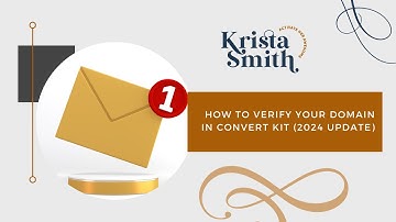 How to Verify Your Domain in Convert Kit 2024 update
