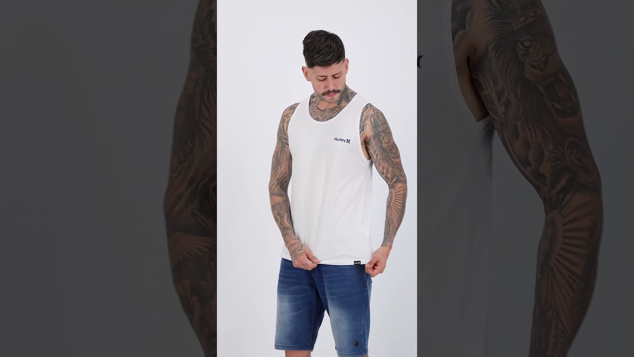 Regata Hurley Silk Classic Branca