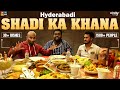 Hyderabadi muslim shadi ka khana  wirally food  tamada media