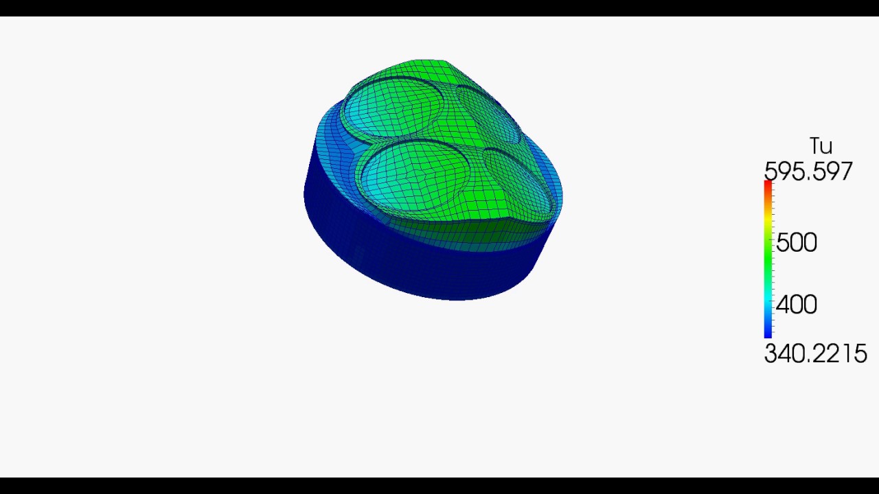 Simulation of SparkIgnition Engine using OpenFOAM YouTube