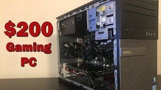 Make money selling computers? - $200 gaming pc build