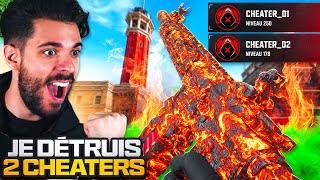 I PUNISH 2 CHEATERS with the #1 TOXIC WEAPON in WARZONE