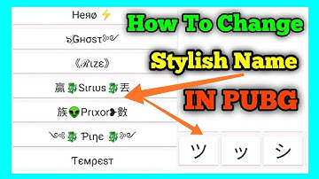 How To Change Name In BGMI Like Pro Player😍 With Stylish Symbols | Name Change kaise kre Bgmi me.