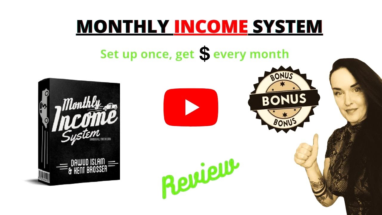 Monthly Income System Review🎁SPECIAL BONUSES 🎁  + Demo ❗❗ Monthly Income System Review
