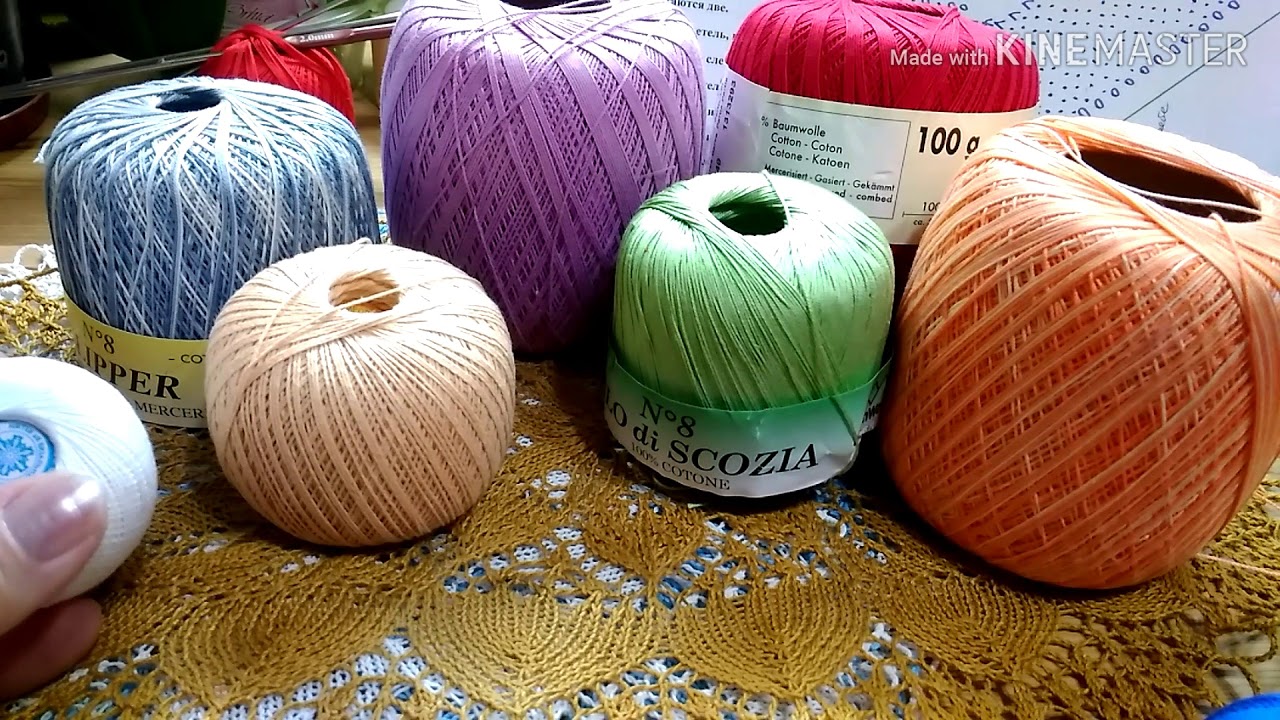 Ажурные салфетки спицами по схемам с подробным описанием.