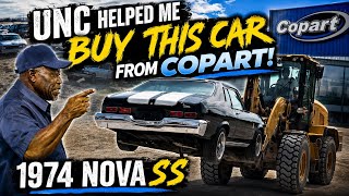 Unc Helped Me Buy This 1974 Nova SS From Copart!