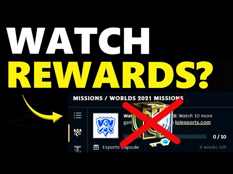 WATCH REWARDS? Drops & Rewards Update League of Legends Spring Split 2022 LCS LEC | LoL Season 12