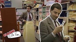 Mr Bean Takes His New Amex Card Out for the Summer Sales!💳 | Mr Bean Funny Clips | Classic Mr Bean