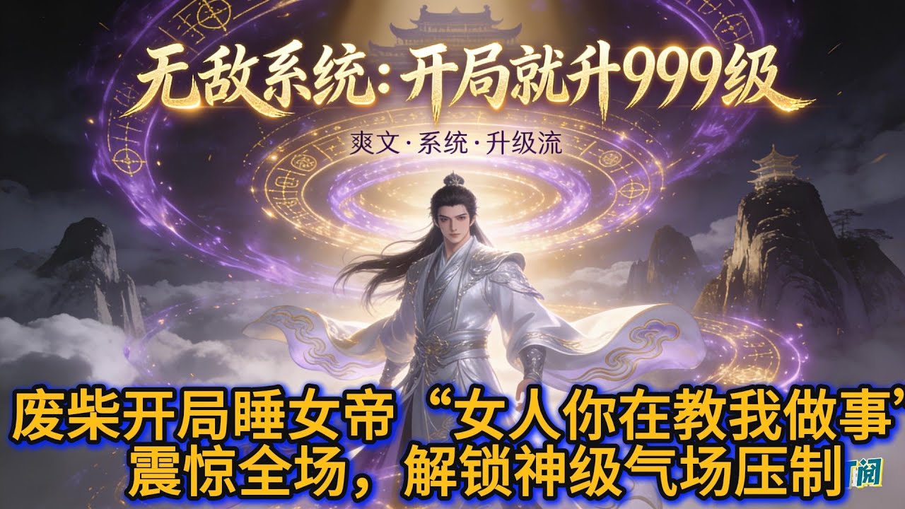 《无敌系统：开局就升999级》穿越成灭门弃子，沦为魔教杂役，却绑定震惊诸天系统 —— 只要震惊旁人，就能狂揽修为、神技、神体！#玄幻 #穿越 #系统 #爽文