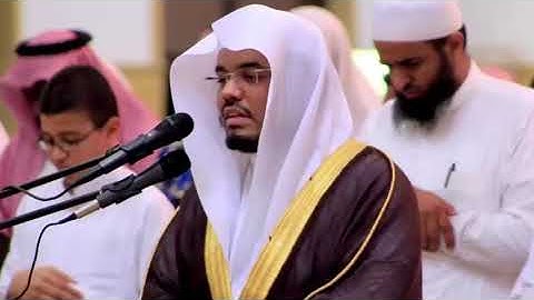 تلاوة مميزة جدًا لخواتيم سورة لقمان الشيخ ياسرالدوسري صلاة الخسوف ١٣-١١-١٤٤٠هـ.