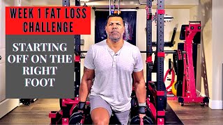 Fat Loss Challenge habits: minor progress, but setting good habits!