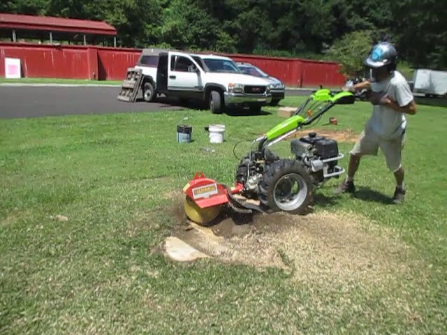 Homemade Stump Grinder