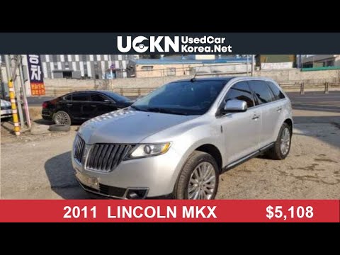 2011 LINCOLN MKX  - $5,108   [Used Car Korea Network]