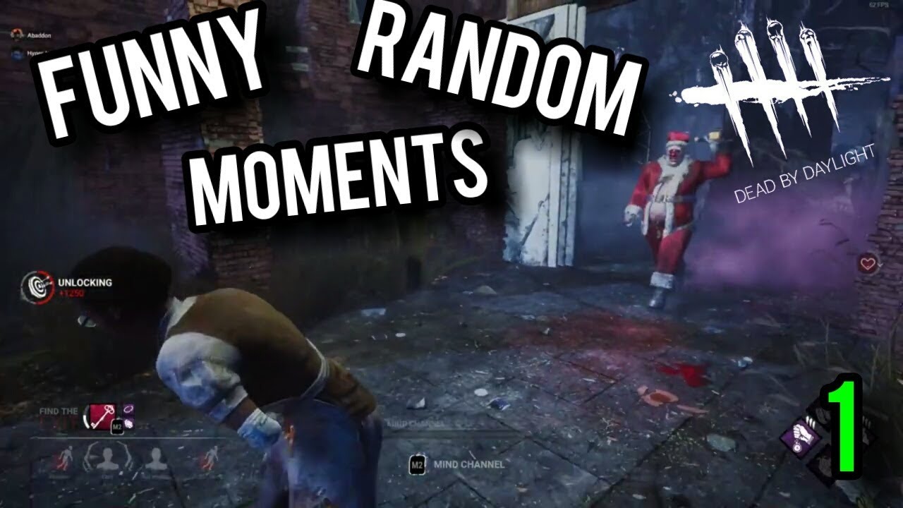 Dead by daylight FUNNY RANDOM MOMENTS 1 - YouTube