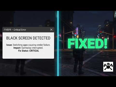 How to Fix Black Screen When Switching Apps In Fivem ✅