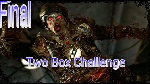 Black ops 2 - Two Box Zombie Challenge final (Mob Of The Dead)