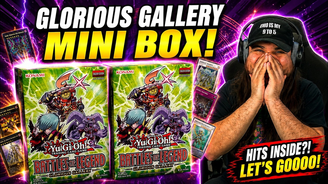 I Opened 6 Glorious Gallery Mini Boxes… (Yu-Gi-Oh Battles of Legend)